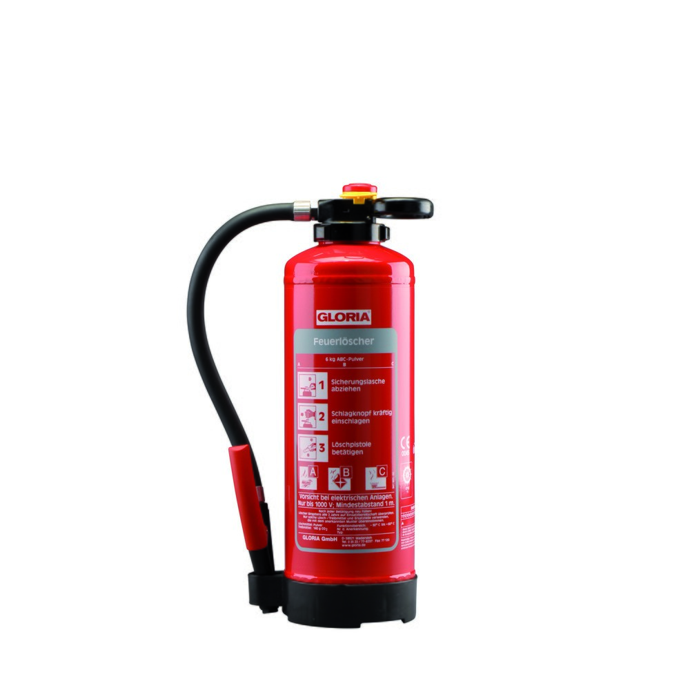 Produktabbildung: GLORIA® Aufladefeuerlöscher PH 6 PRO (D/A)