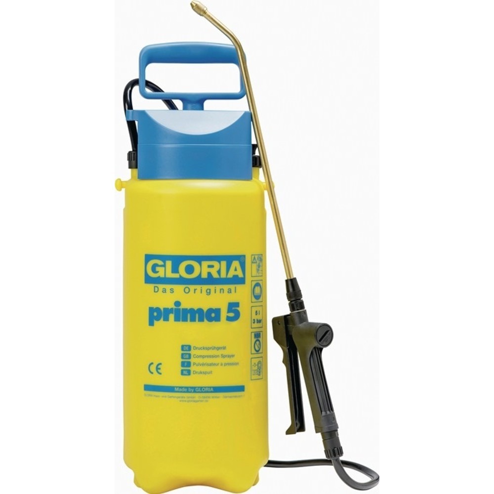 Produktabbildung: GLORIA® Drucksprühgerät Prima 5, Füllinhalt 5 l, 3 bar Perbunan (NBR)