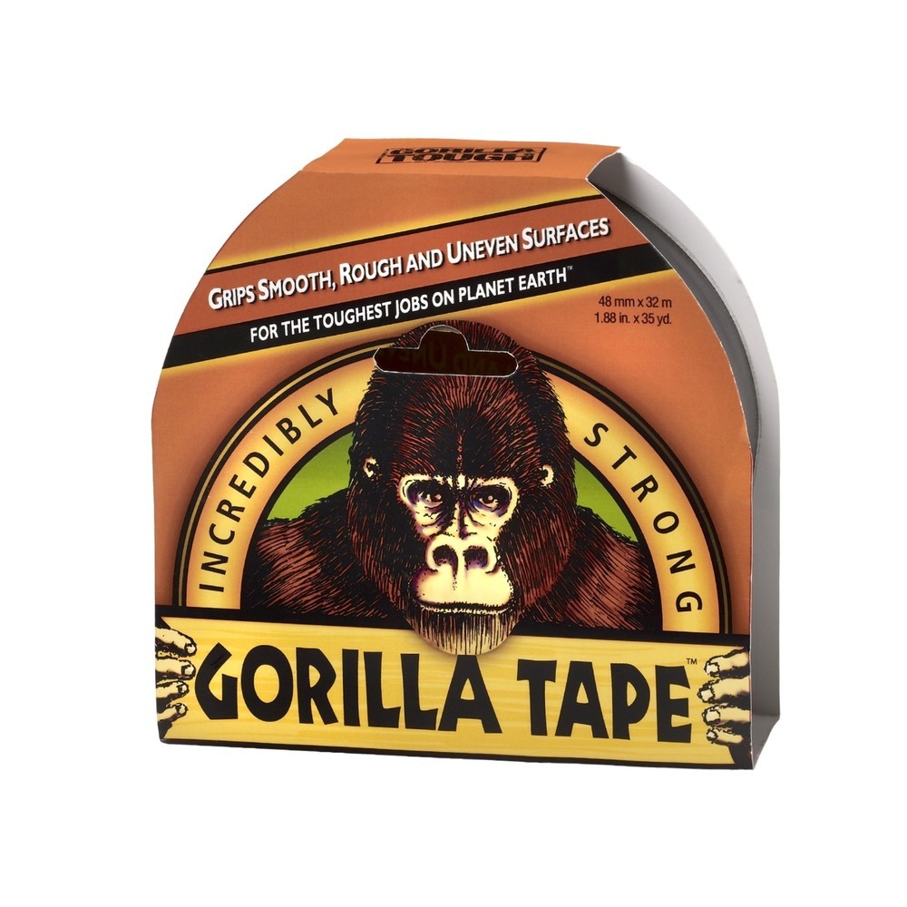 Produktabbildung: Gorilla Tape® Hochleistungs-Gewebeklebeband, Länge 32 m, Breite 48 mm