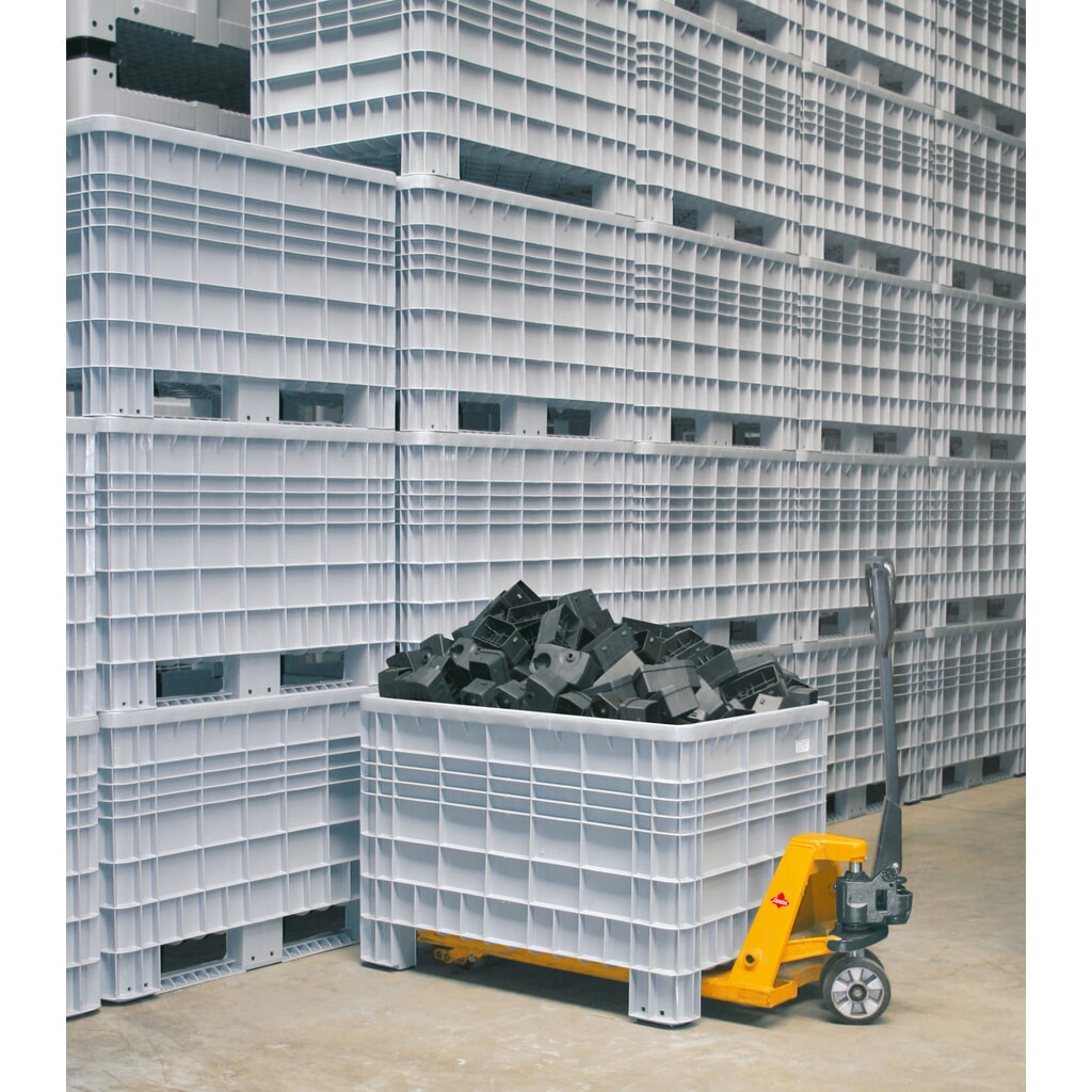 Produktabbildung Nr. 3: Großbehälter aus Polyethylen, mit Füßen