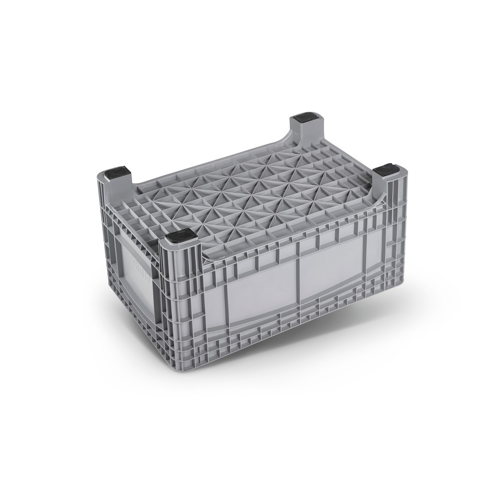 Produktabbildung Nr. 2: Großbehälter L, HxBxT 800 x 1.200 x 580 mm, 354 Liter, 4 Füße, grau