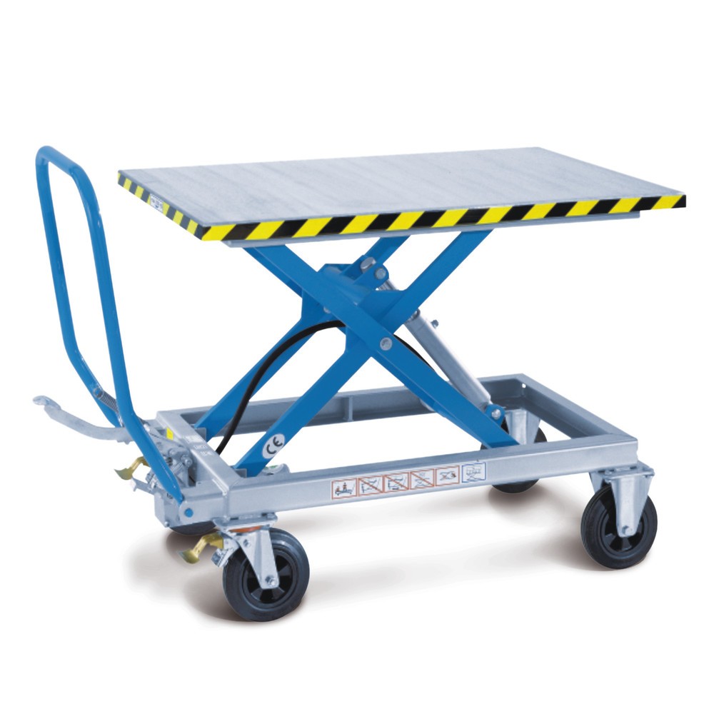 Produktabbildung: Gruse Scheren-Hubtischwagen, TK 1.000 kg, à 1.190 x 740 mm