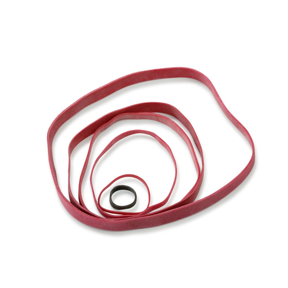 Produktabbildung: Gummibänder, 40 x 3,0 mm, rot