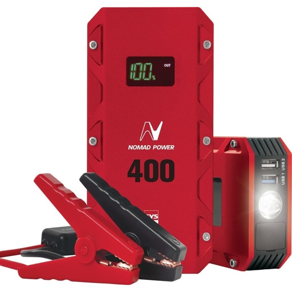 Produktabbildung: GYS Lithium Booster NOMAD POWER 400, Ladespannung 12 V, Startstrom 500 A