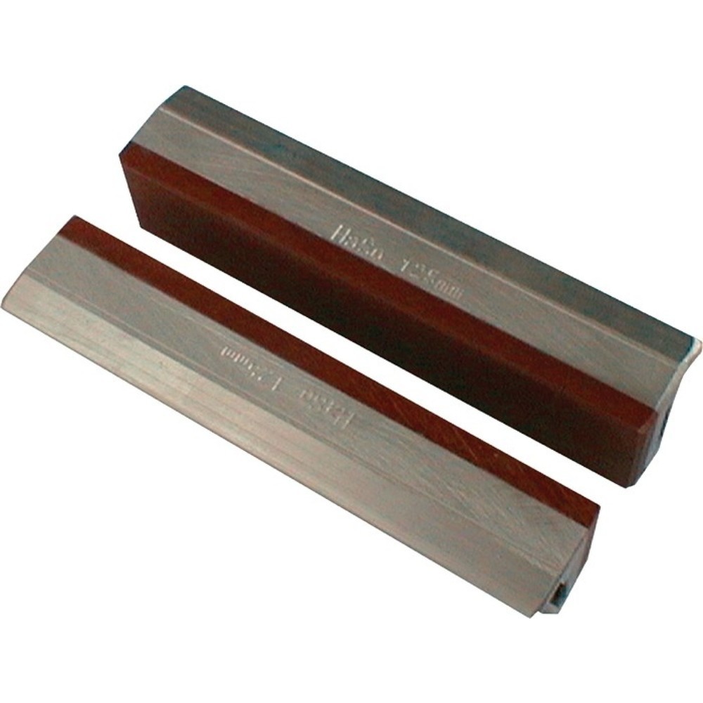 Produktabbildung: HAARHAUS Schraubstockschutzbacke 47/5 F f.Backen-B.100mm Fiberbelag Alu
