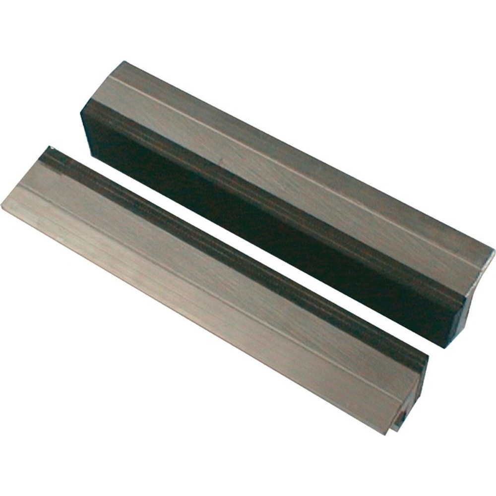 Produktabbildung: HAARHAUS Schraubstockschutzbacke 47/5 G f.Backen-B.140mm Gummibelag Alu.1 PA