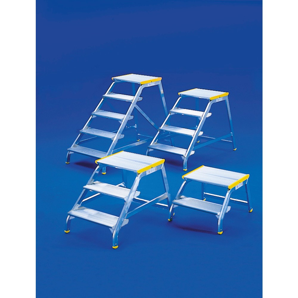 Produktabbildung: HACA Schwerlast-Tritt, TK 300 kg, Standhöhe 0,40 m