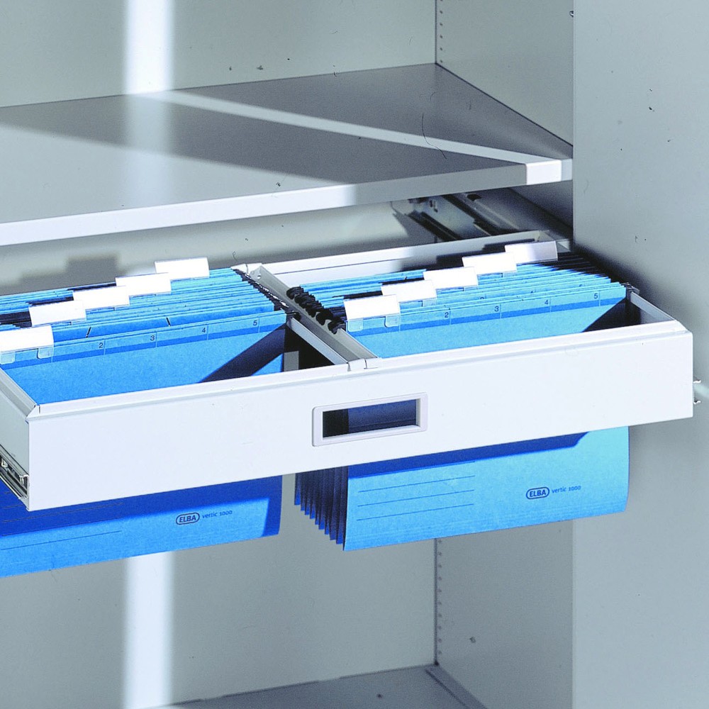 Produktabbildung: Hängerahmen für C+P Sicherheits-Flügeltürschrank, BxT 1.200 x 500 mm