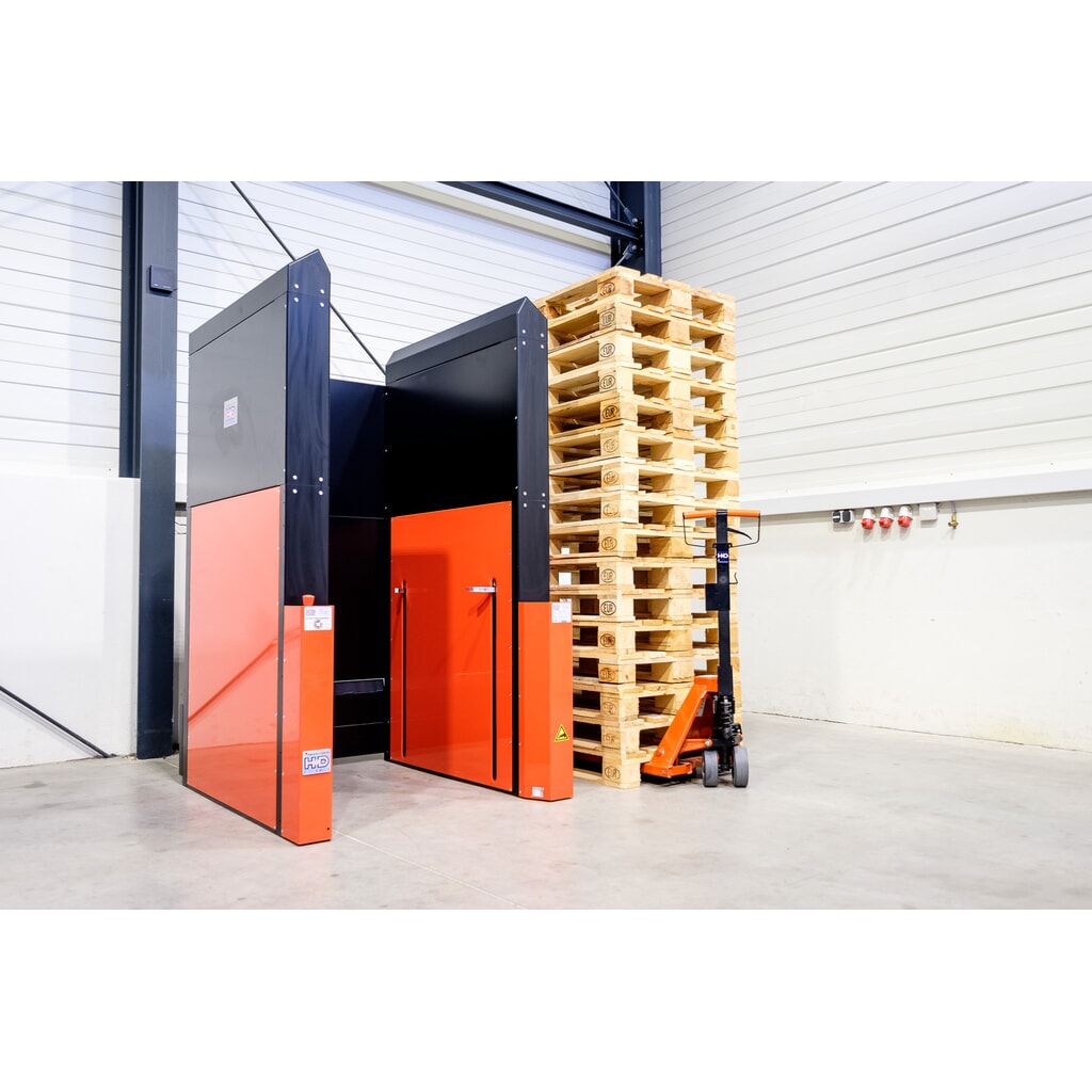 Hagenauer+Denk Palettenmagazin PalServer GM 5, 15 Paletten, BxL 800 x 1200 mm Produktabbildung: Hagenauer+Denk Palettenmagazin PalServer GM 5, 15 Paletten, BxL 800 x 1200 mm