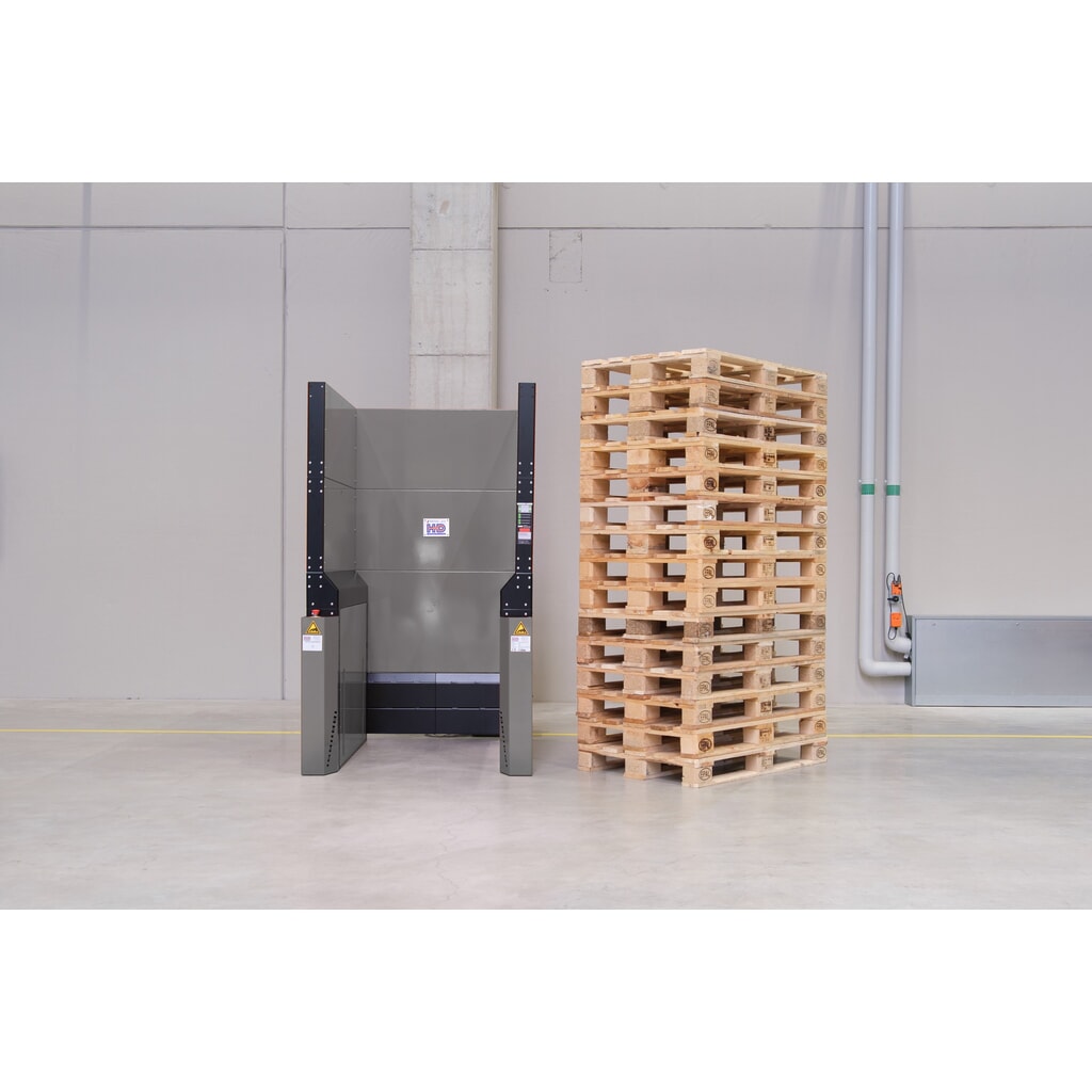 Hagenauer+Denk Palettenmagazin PalServer Universal, 15 Paletten, BxL 1000 x 1200 mm, Edelstahl Produktabbildung Nr. 4: Hagenauer+Denk Palettenmagazin PalServer Universal, 15 Paletten, BxL 1000 x 1200 mm, Edelstahl