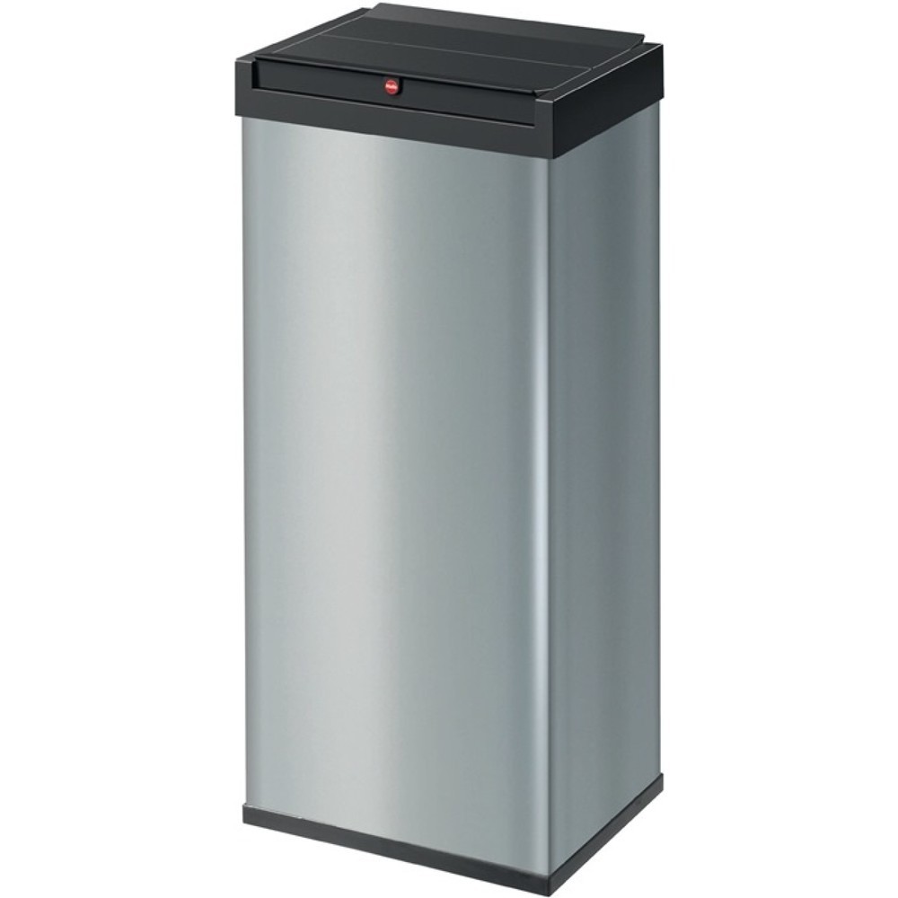 Produktabbildung: Hailo Abfallbehälter, H763xB339xT260mm, 52 l silber