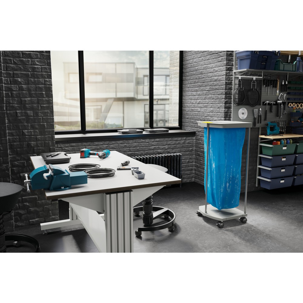 Produktabbildung Nr. 5: Hailo Abfallsackständer ProfiLine MSS XXXL für 1x 120 Liter, mobil