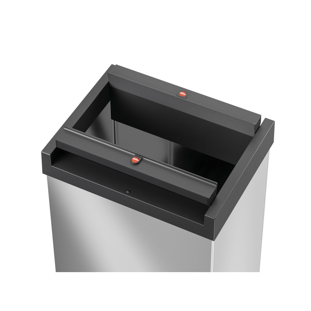 Produktabbildung Nr. 4: Hailo Abfallsammler Big-Box Swing XL, 52 Liter, Edelstahl