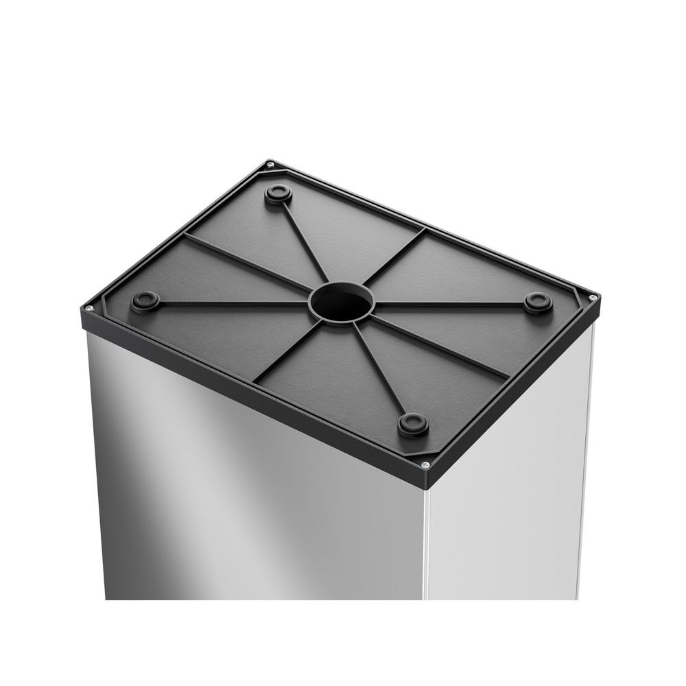 Produktabbildung Nr. 7: Hailo Abfallsammler Big-Box Swing XL, 52 Liter, Edelstahl
