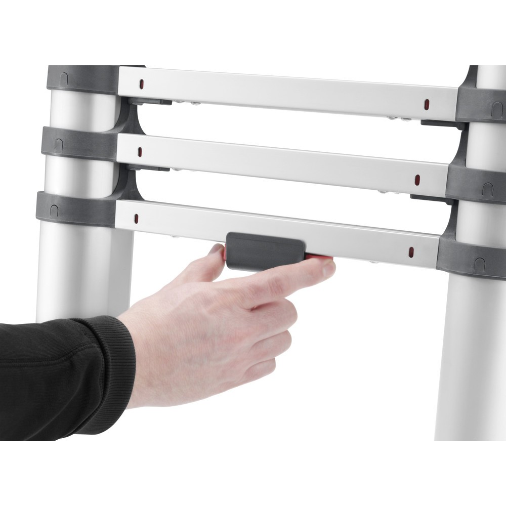 Produktabbildung Nr. 4: Hailo FlexLine, Alu-Sicherheits-Teleskopleiter, 9 Sprossen