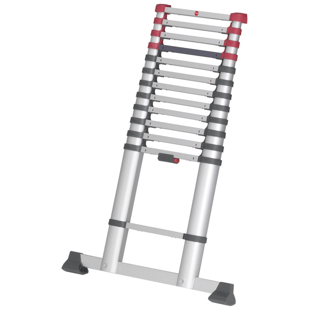 Produktabbildung Nr. 1: Hailo FlexLine, Alu-Sicherheits-Teleskopleiter, 13 Sprossen