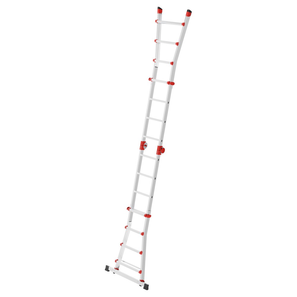Produktabbildung Nr. 4: Hailo M80, Aluminium-Multifunktionsleiter, 4x4 Sprossen