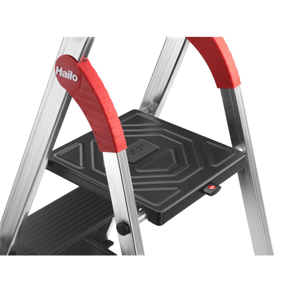 Produktabbildung Nr. 3: Hailo Stufen-Stehleiter L100 TopLine, Standhöhe 0,63 m