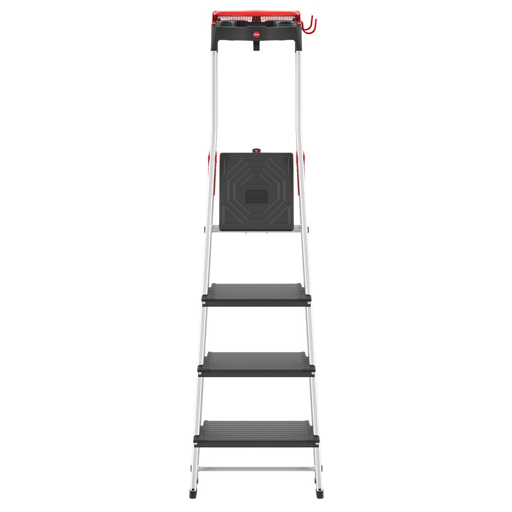 Produktabbildung Nr. 6: Hailo Stufen-Stehleiter L100 TopLine, Standhöhe 0,85 m
