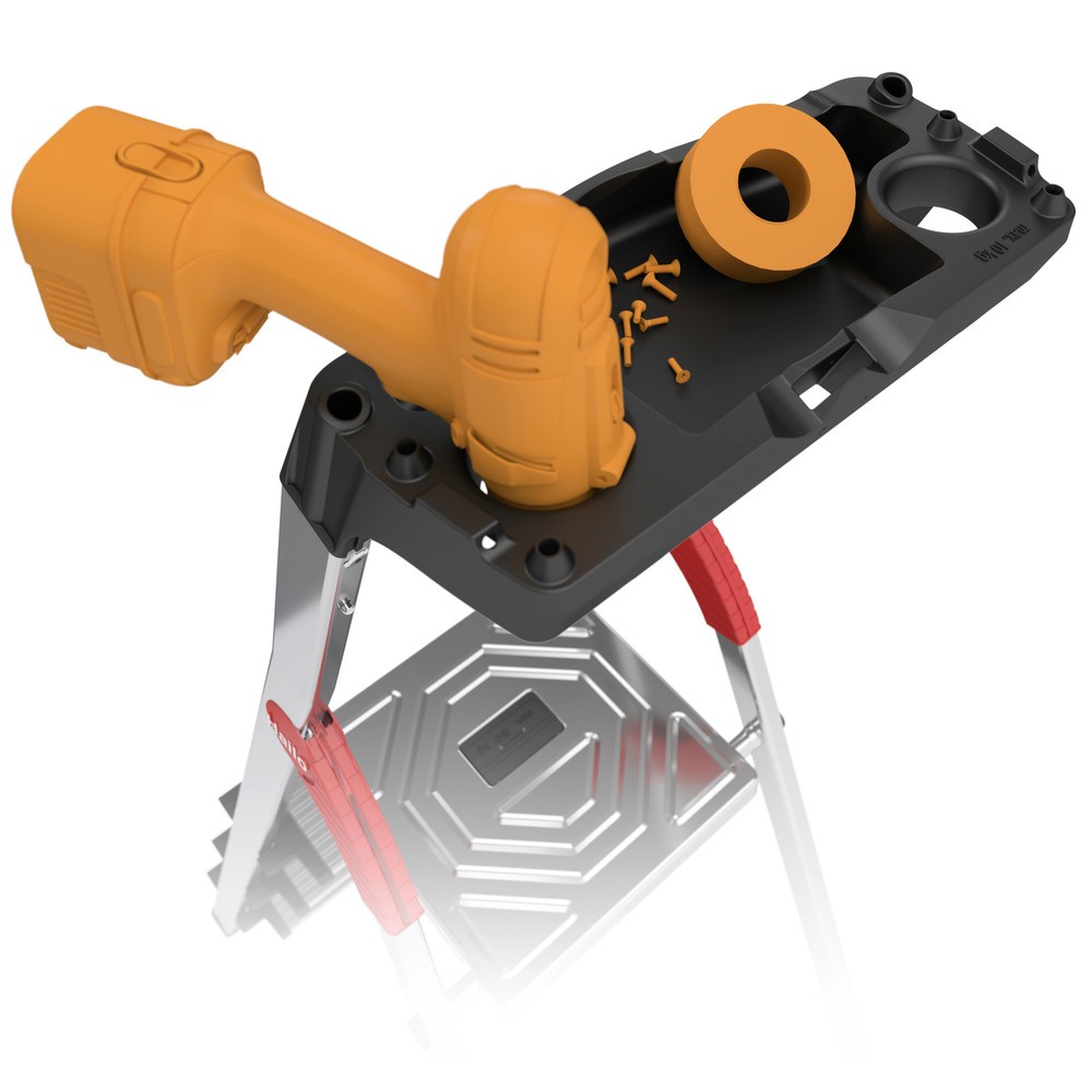 Produktabbildung Nr. 4: Hailo Stufen-Stehleiter L60 StandardLine, Standhöhe 0,85 m