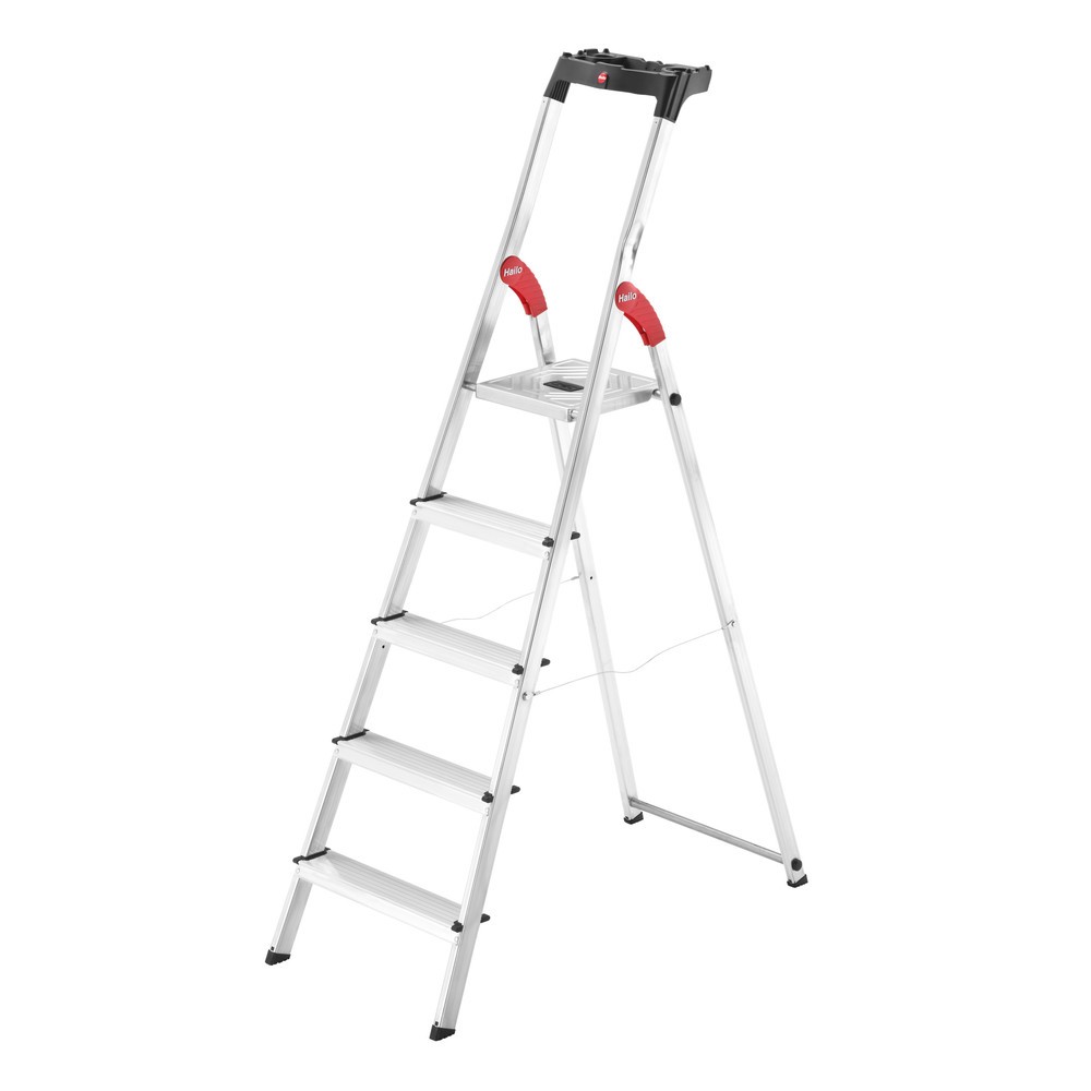 Produktabbildung: Hailo Stufen-Stehleiter L60 StandardLine, Standhöhe 1,07 m