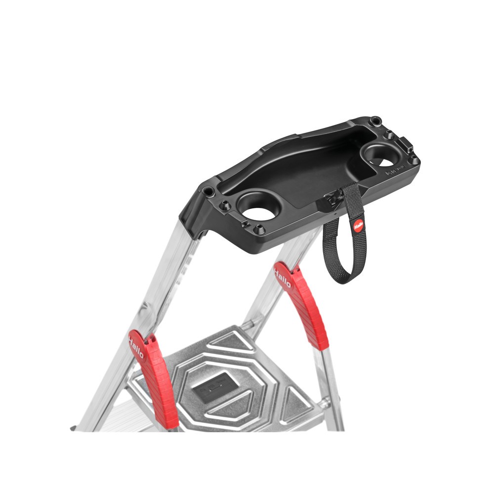 Produktabbildung Nr. 2: Hailo Stufen-Stehleiter L80 ComfortLine, Standhöhe 0,63 m