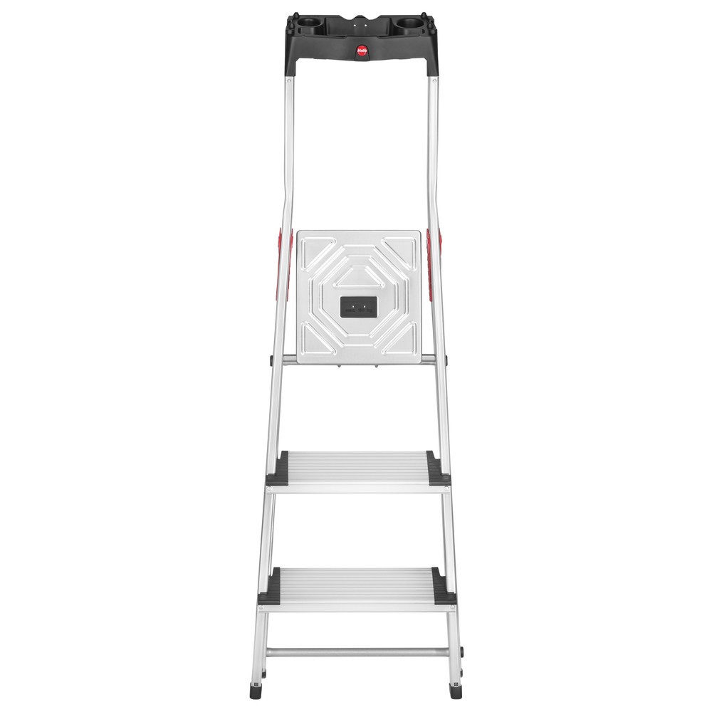 Produktabbildung Nr. 4: Hailo Stufen-Stehleiter L80 ComfortLine, Standhöhe 0,63 m