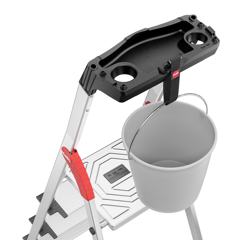 Produktabbildung Nr. 5: Hailo Stufen-Stehleiter L80 ComfortLine, Standhöhe 0,63 m