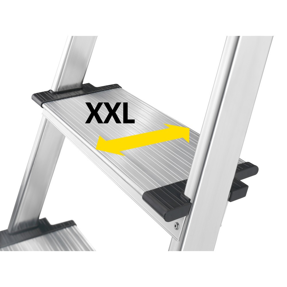 Produktabbildung Nr. 6: Hailo Stufen-Stehleiter L80 ComfortLine, Standhöhe 0,63 m