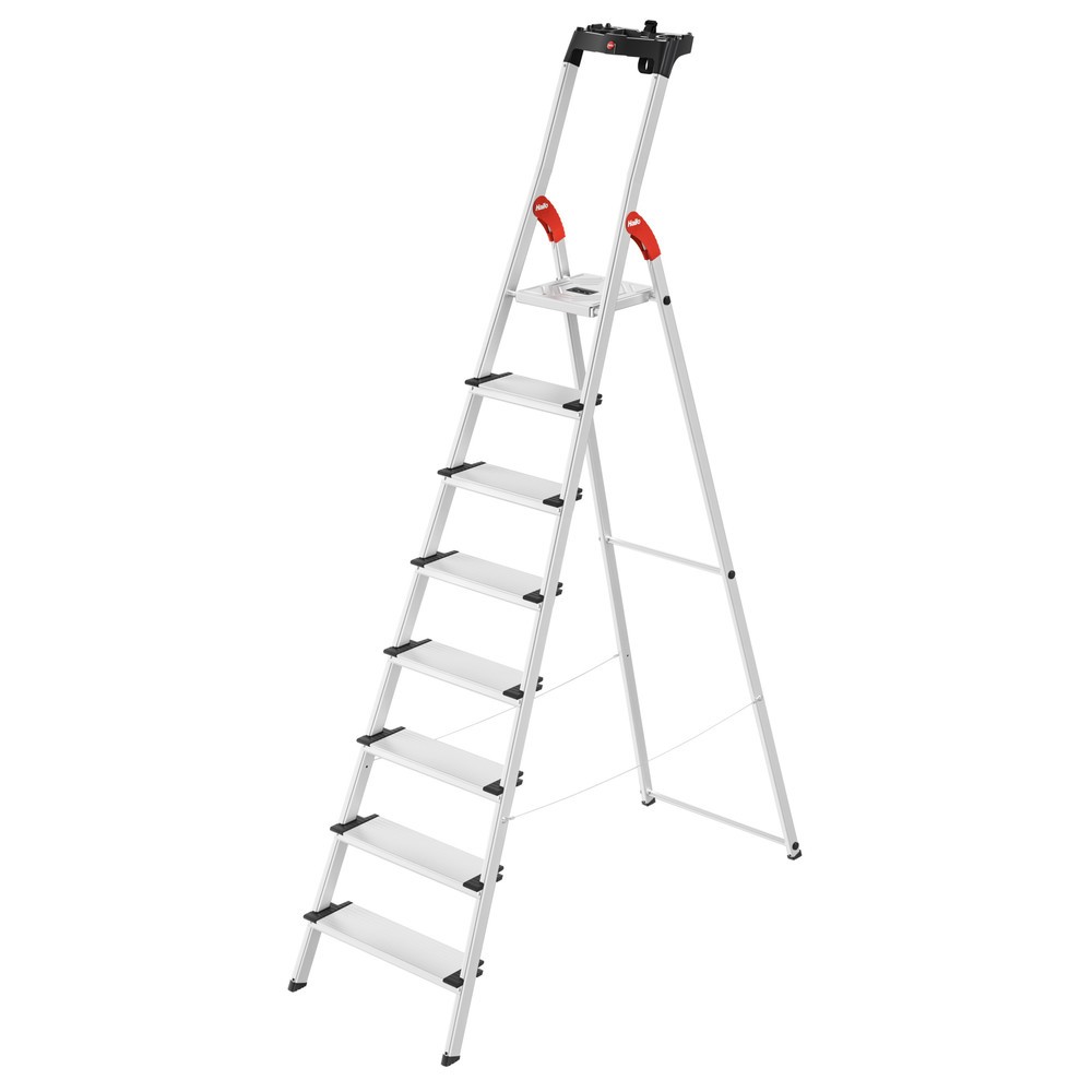 Produktabbildung: Hailo Stufen-Stehleiter L80 ComfortLine, Standhöhe 1,72 m