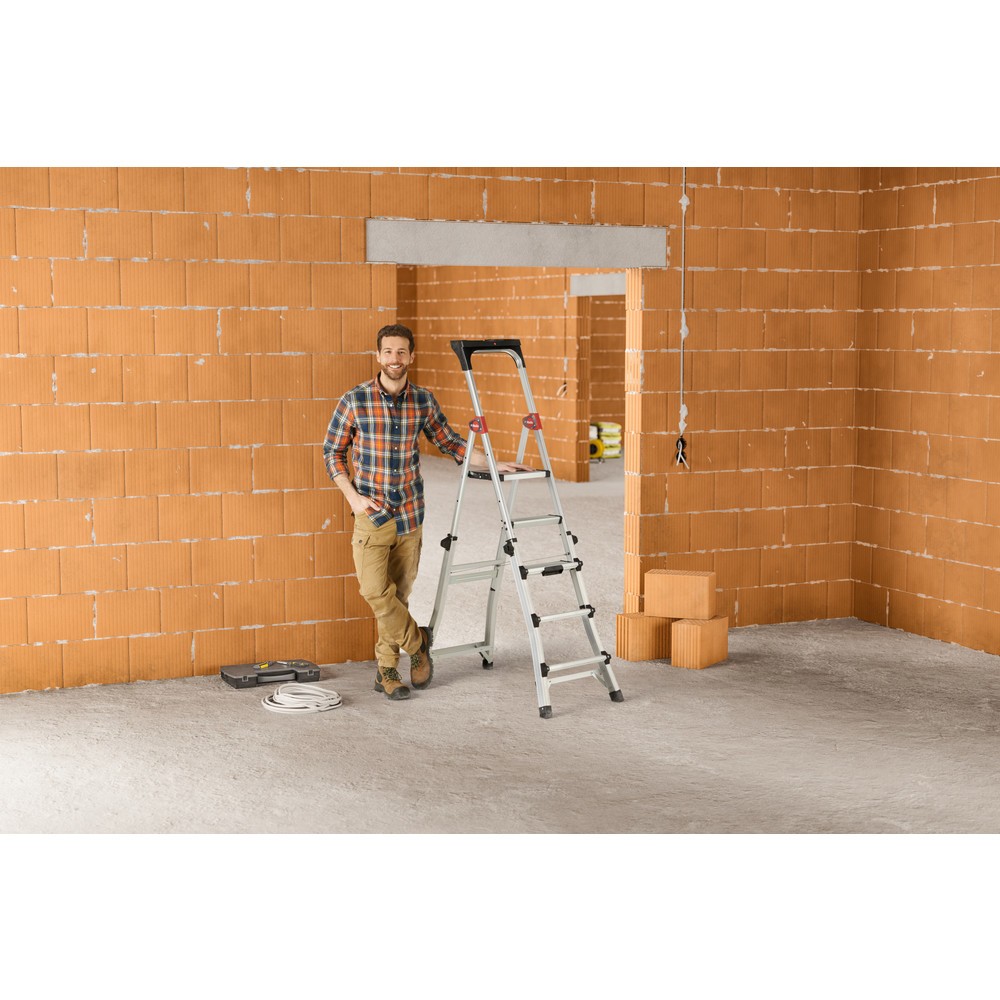 Produktabbildung Nr. 8: Hailo TL 100 TopLine, Teleskop Stehleiter