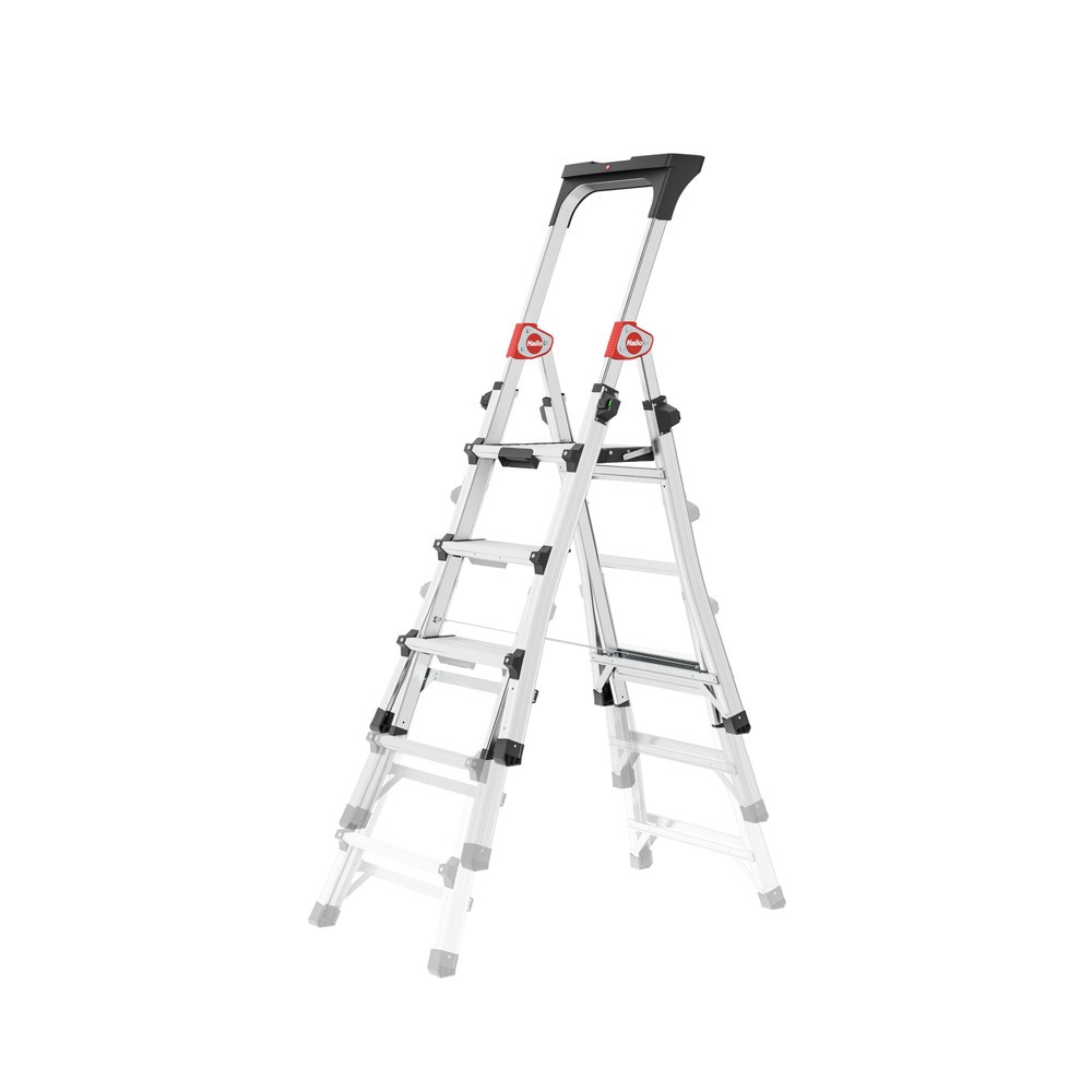 Produktabbildung Nr. 9: Hailo TL 100 TopLine, Teleskop Stehleiter
