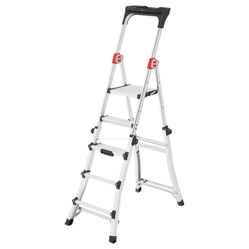 Produktabbildung: Hailo TL 100 TopLine, Teleskop Stehleiter