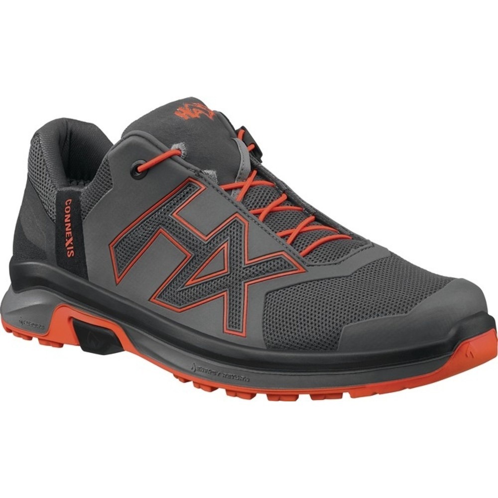 Produktabbildung: HAiX® Freizeitschuh CONNEXIS Go GTX low, Größe 6,5 (40) grau/orange, Mikrofaser/Textil
