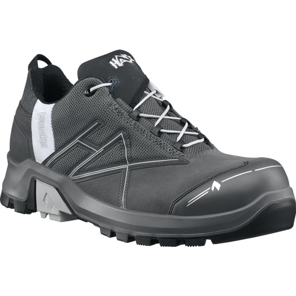 Produktabbildung: HAiX® Sicherheitsschuh Connexis® GTX low, Größe 9 (43) grau/silber, S3 HRO HI CI WR SRC