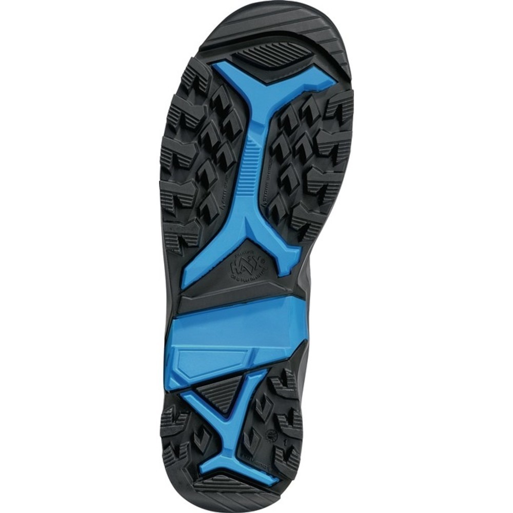 Produktabbildung Nr. 2: HAiX® Sicherheitsstiefel Connexis® GTX mid, Größe 9,5 (44) grau/blau, S3 HRO HI CI WR SRC