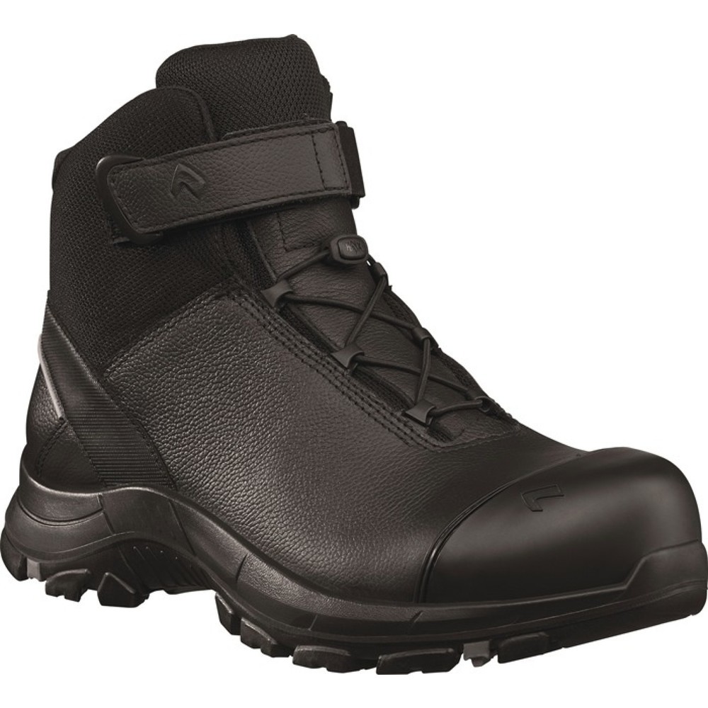 Produktabbildung: HAIX Sicherheitsstiefel Nevada Pro Mid 2.0, S3 HRO HI CI WR SRC ESD EN ISO 20345, Größe 9 (43) schwarz, Waterproof Leder