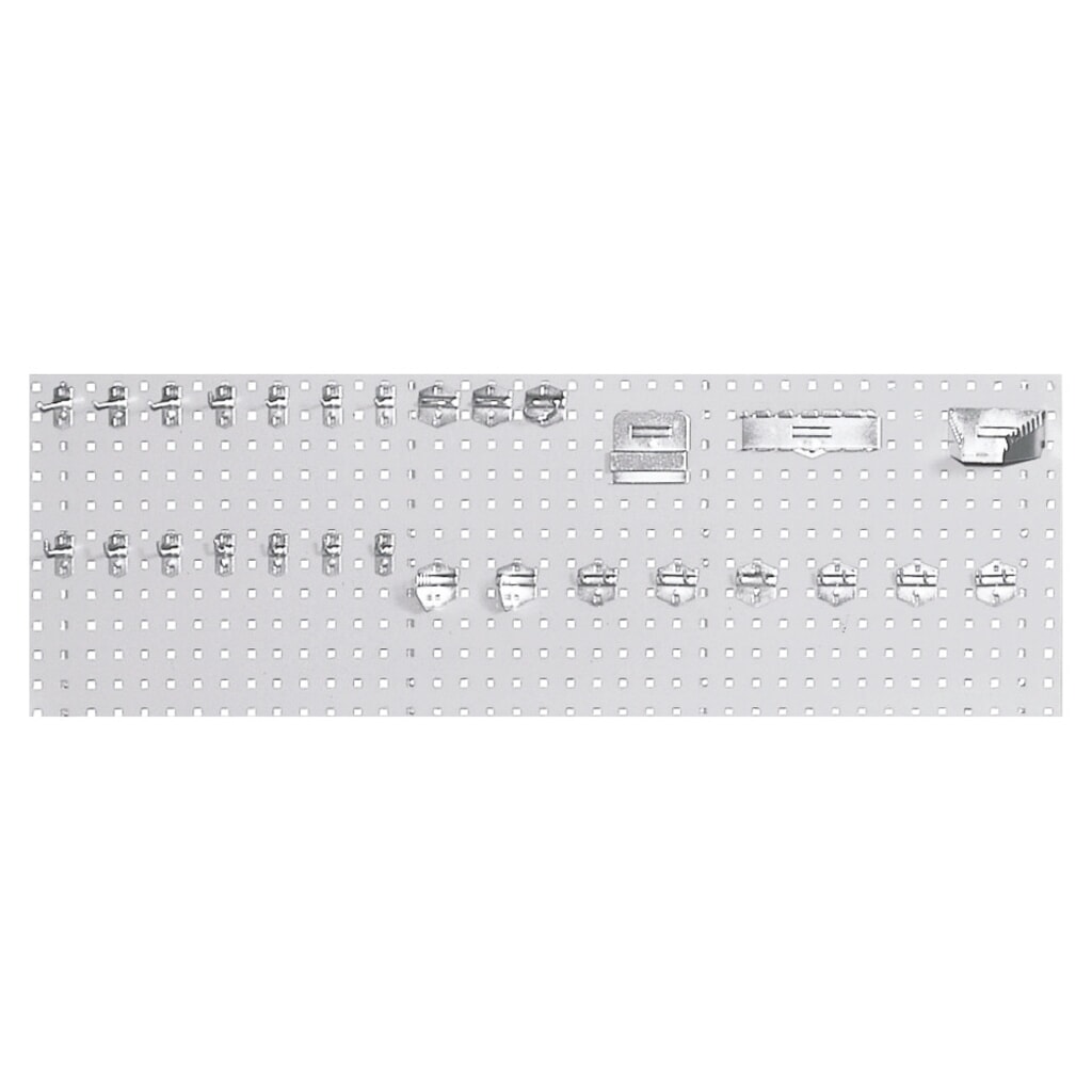 Bedrunka+Hirth Lochplatte für Arbeitstische und Werkbänke, BxH 1.500 x 450 mm Produktabbildung: Bedrunka+Hirth Lochplatte für Arbeitstische und Werkbänke, BxH 1.500 x 450 mm