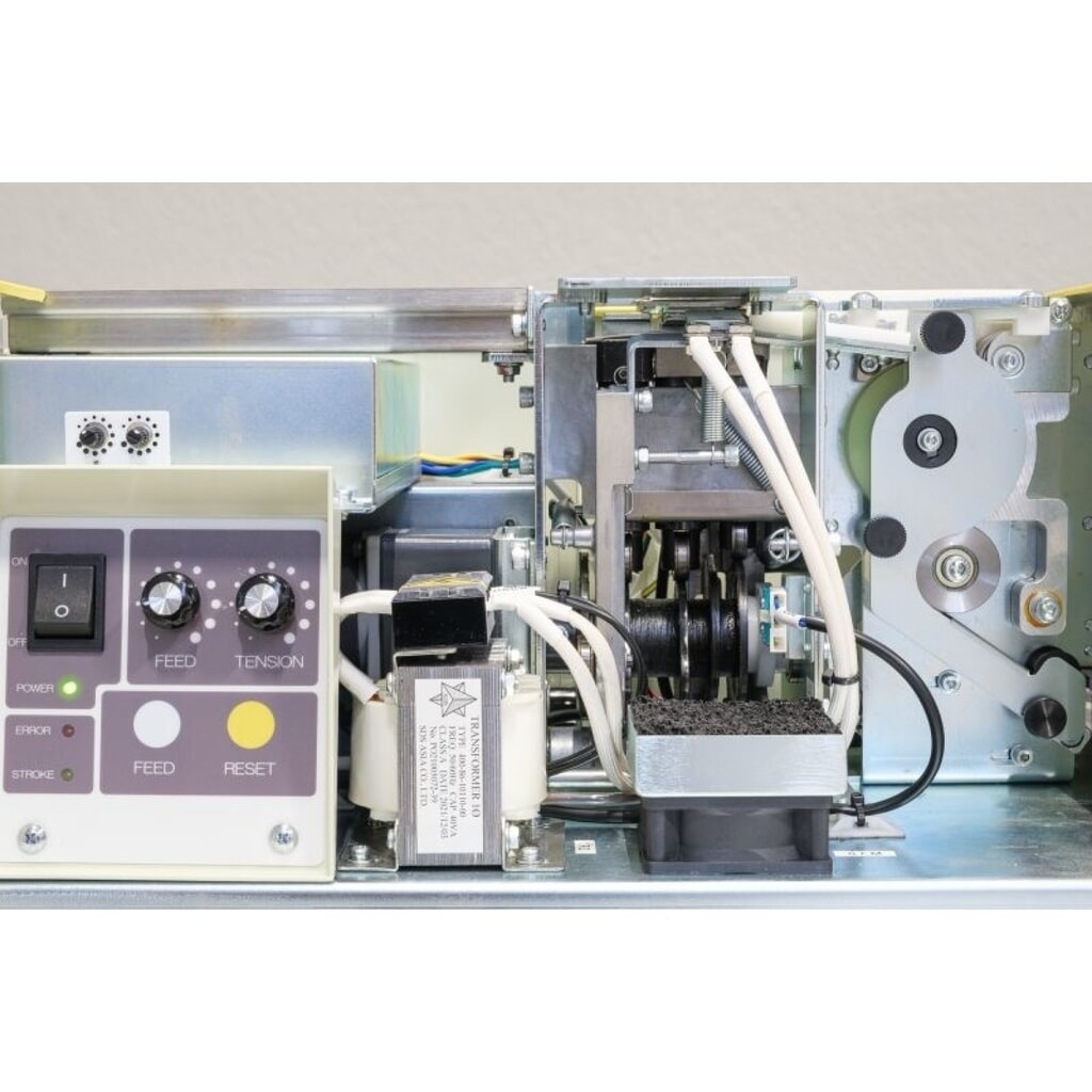 Halbautomatische Umreifungsmaschine HDS-12 Mini, kompaktes Tischgerät, für Bandbreite 9 mm Produktabbildung Nr. 4: Halbautomatische Umreifungsmaschine HDS-12 Mini, kompaktes Tischgerät, für Bandbreite 9 mm