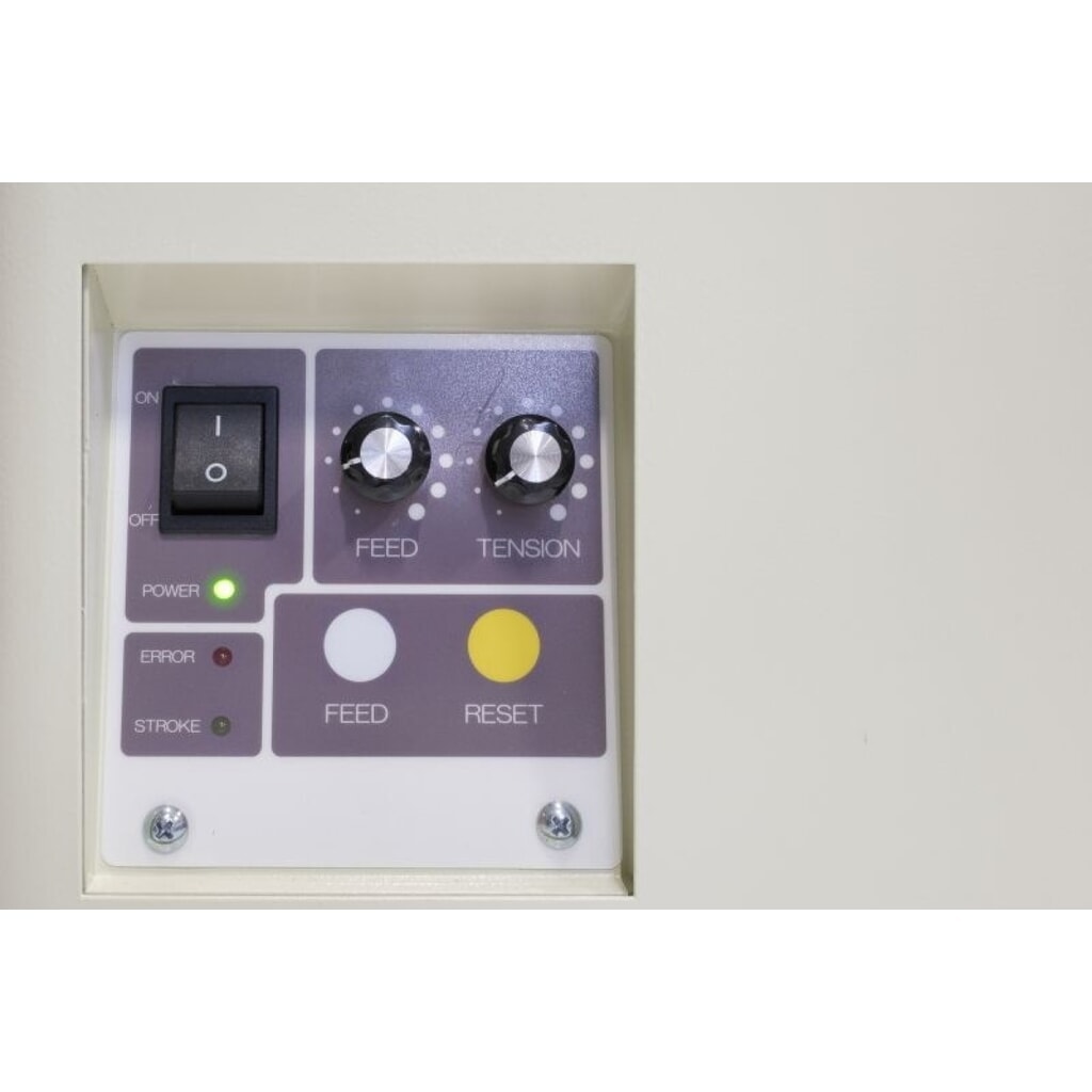 Produktabbildung Nr. 7: Halbautomatische Umreifungsmaschine HDS-12 Mini, kompaktes Tischgerät, für Bandbreite 9 mm