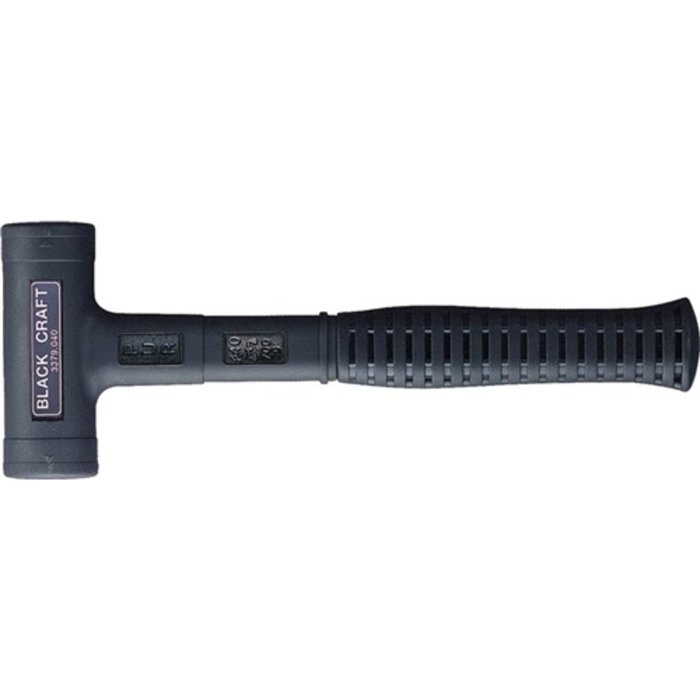 Produktabbildung: Schonhammer BLACKCRAFT Gesamt-L.310mm Kopf-D.50mm STA rückschlagfrei Halder