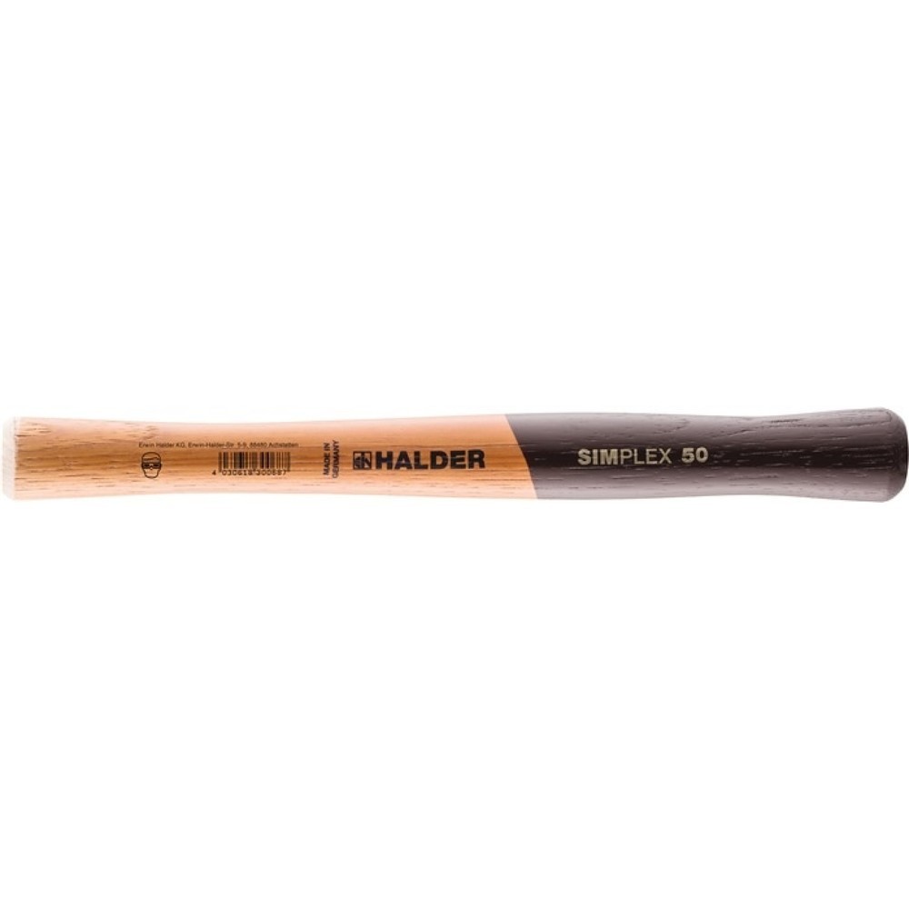 Produktabbildung: HALDER Schonhammerstiel SIMPLEX f.Kopf-D.30mm L.260mm Akazie