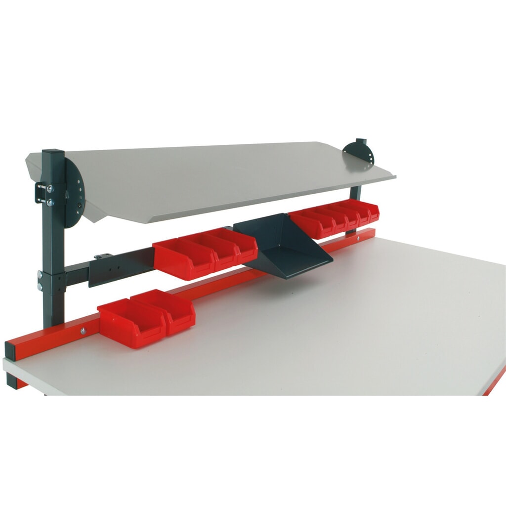 Produktabbildung Nr. 2: Multifunktionsträger für Rocholz Packtisch, HxBxT 40 x 1.640 x 40 mm
