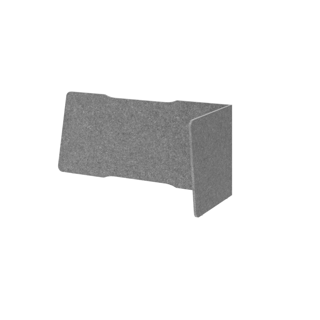 Hammerbacher Akustik-Einhausung,2-seitig,gesteckt,143,5x65 Produktabbildung: Hammerbacher Akustik-Einhausung,2-seitig,gesteckt,143,5x65