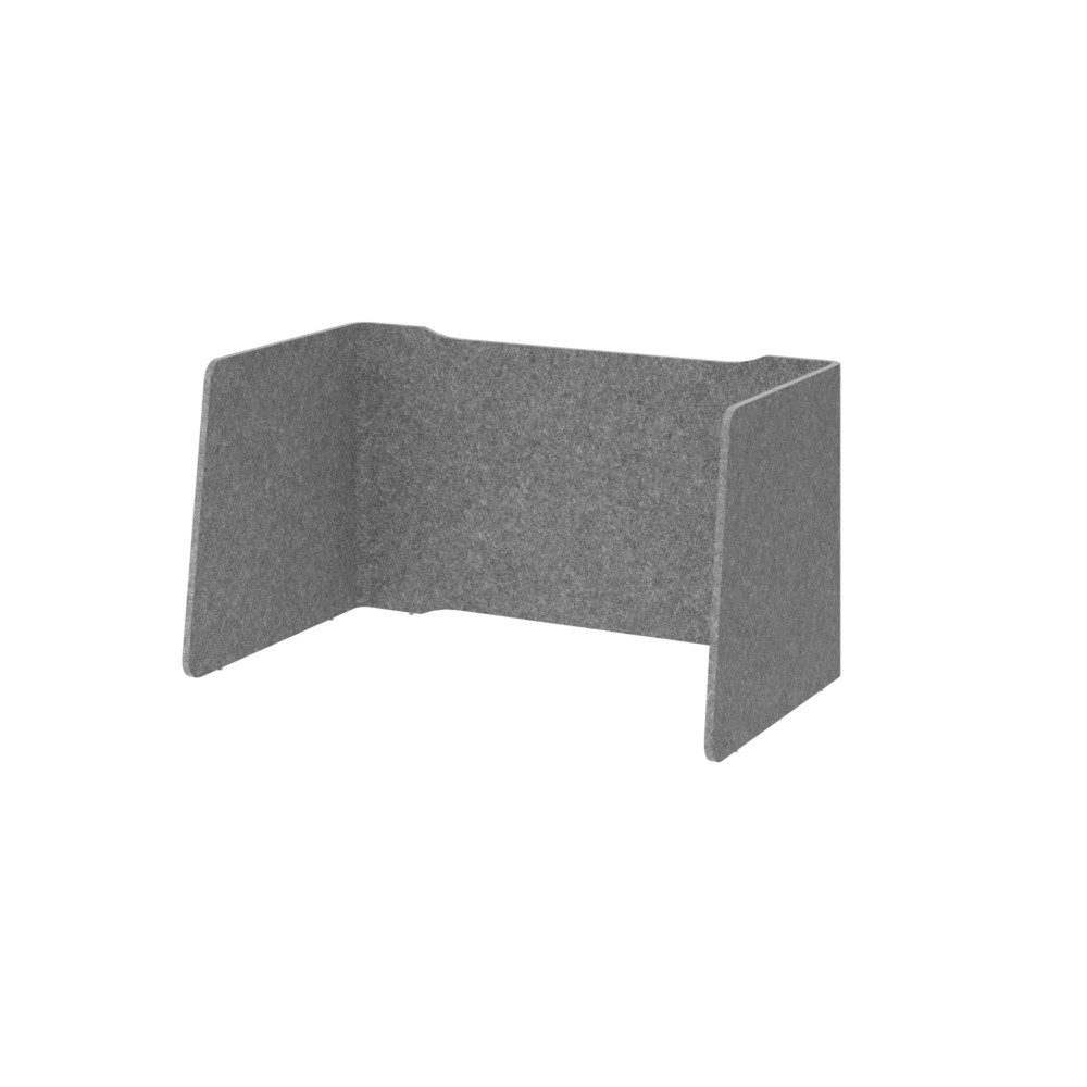 Produktabbildung: Hammerbacher Akustik-Einhausung, 3-seitig, gefaltet,114x65