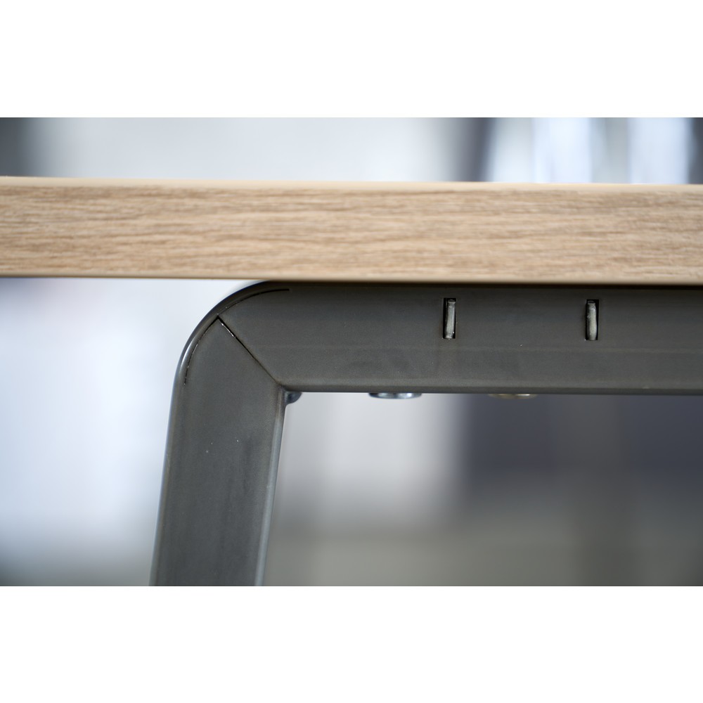 Produktabbildung Nr. 4: Hammerbacher Konferenztisch Meeting Point, HxBxT 1.042 x 1.750 x 680 mm, Asteiche