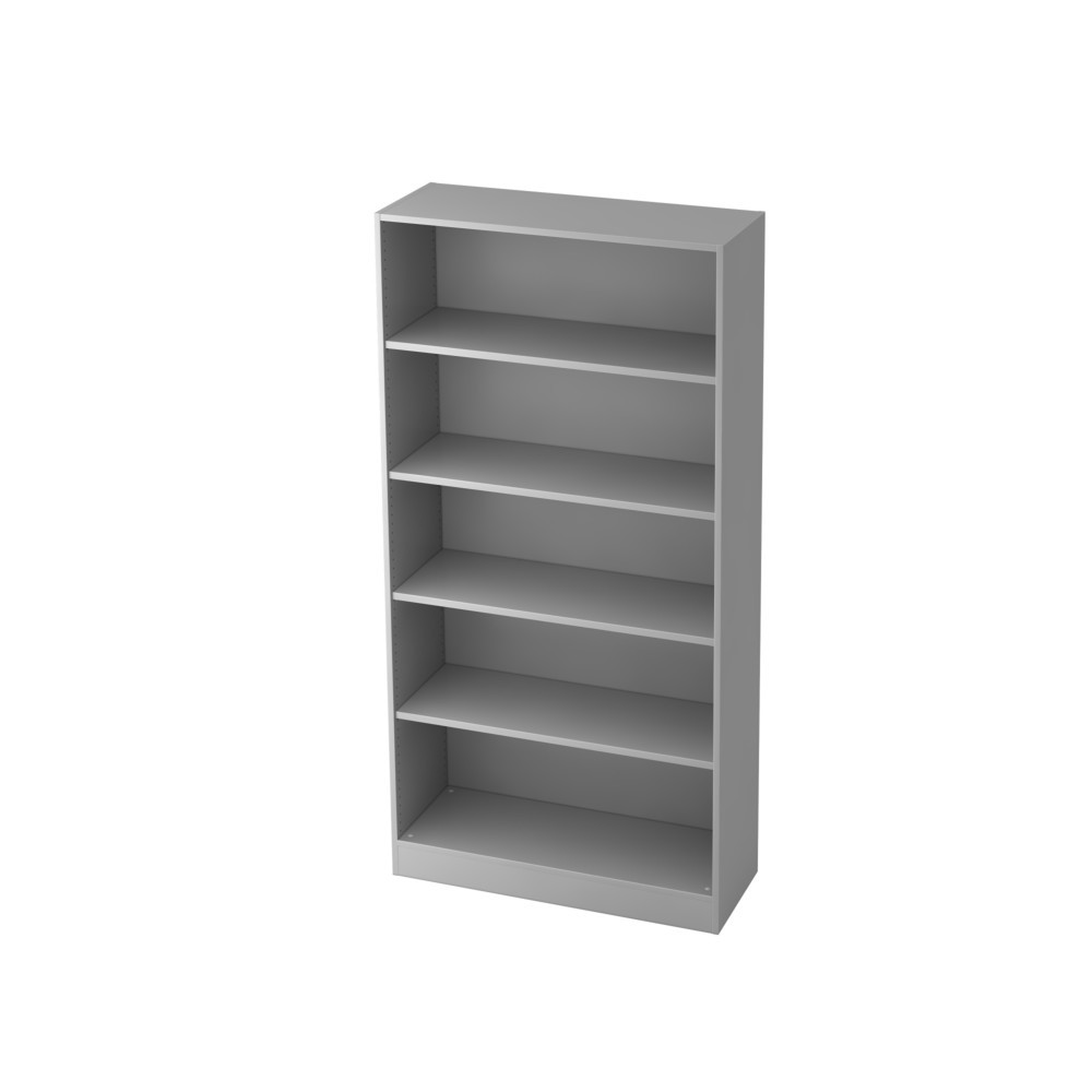 Produktabbildung Nr. 2: Hammerbacher Regal Solid, 4 Böden, Breite 1.000 mm, grau