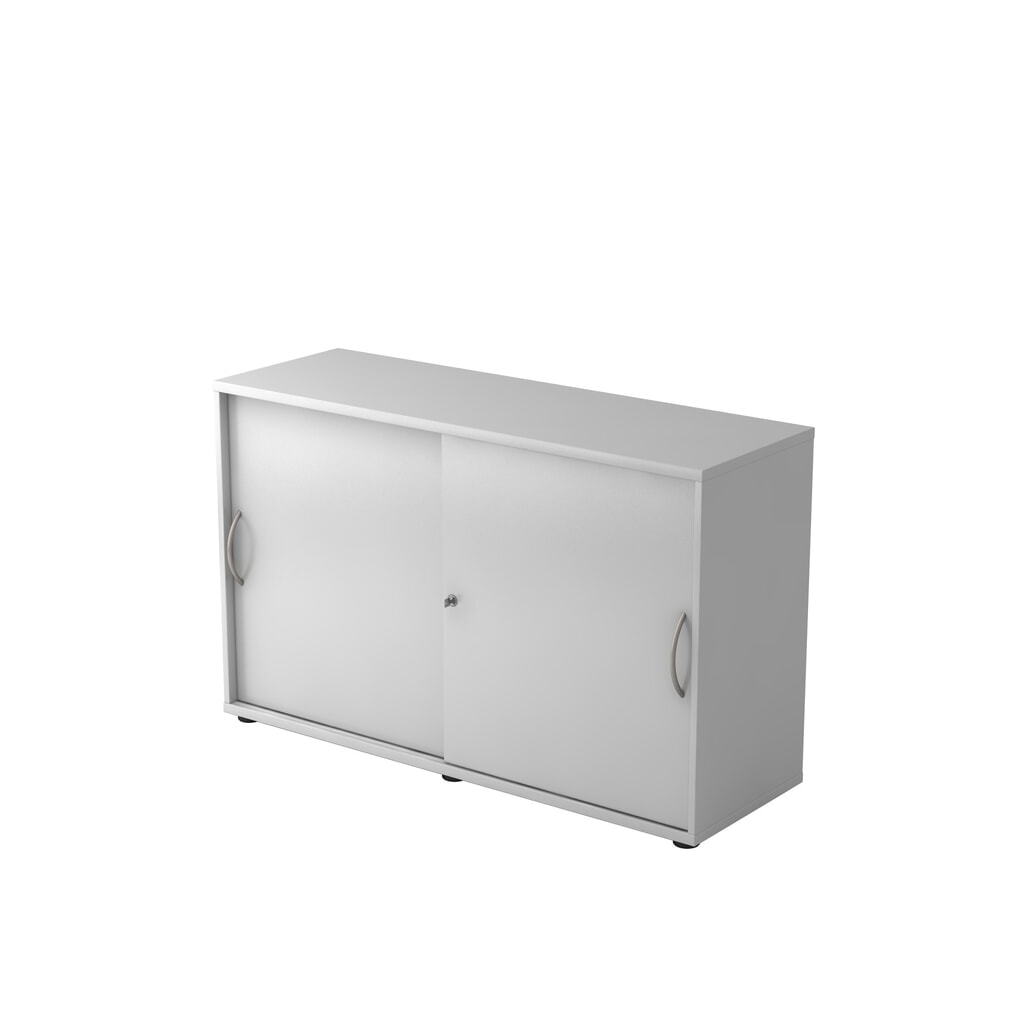 Produktabbildung: Hammerbacher Schiebetürschrank 2OH 120cm BM Grau/Grau