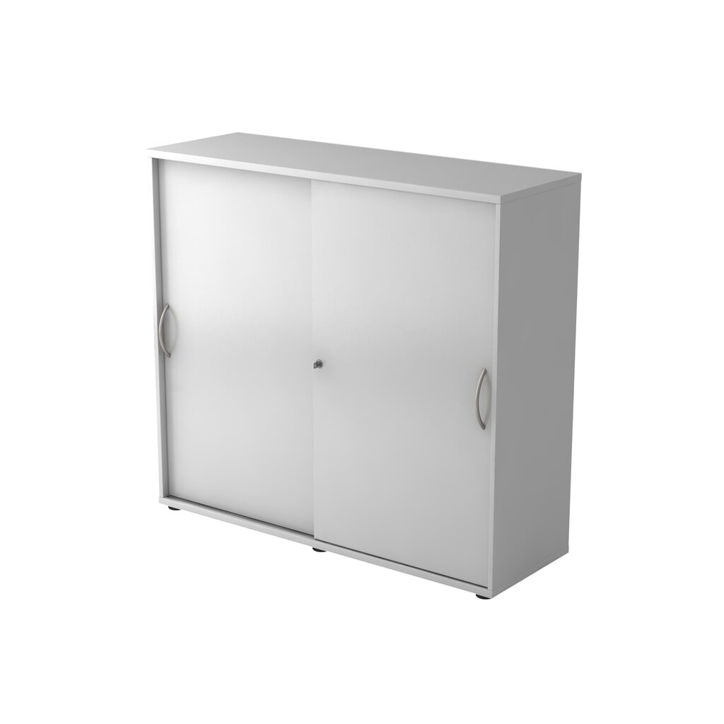 Hammerbacher Schiebetürschrank 3OH 120cm BM Grau/Grau Produktabbildung: Hammerbacher Schiebetürschrank 3OH 120cm BM Grau/Grau