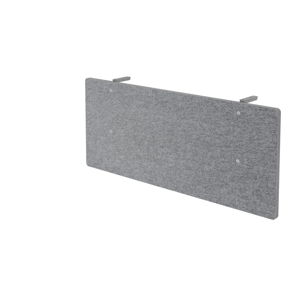Produktabbildung: Hammerbacher Sichtblende,Schallsch. für 120er Tisch, grau